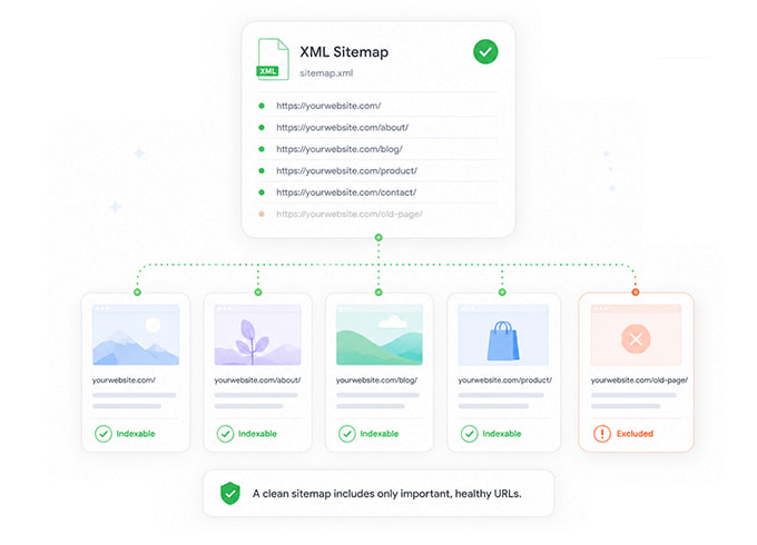 Audit the XML Sitemap