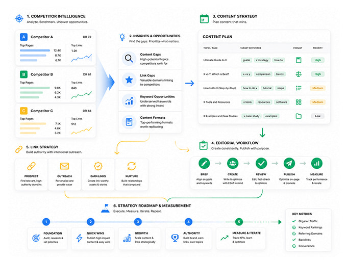 Turning Competitor Intelligence Into a Content and Link Strategy